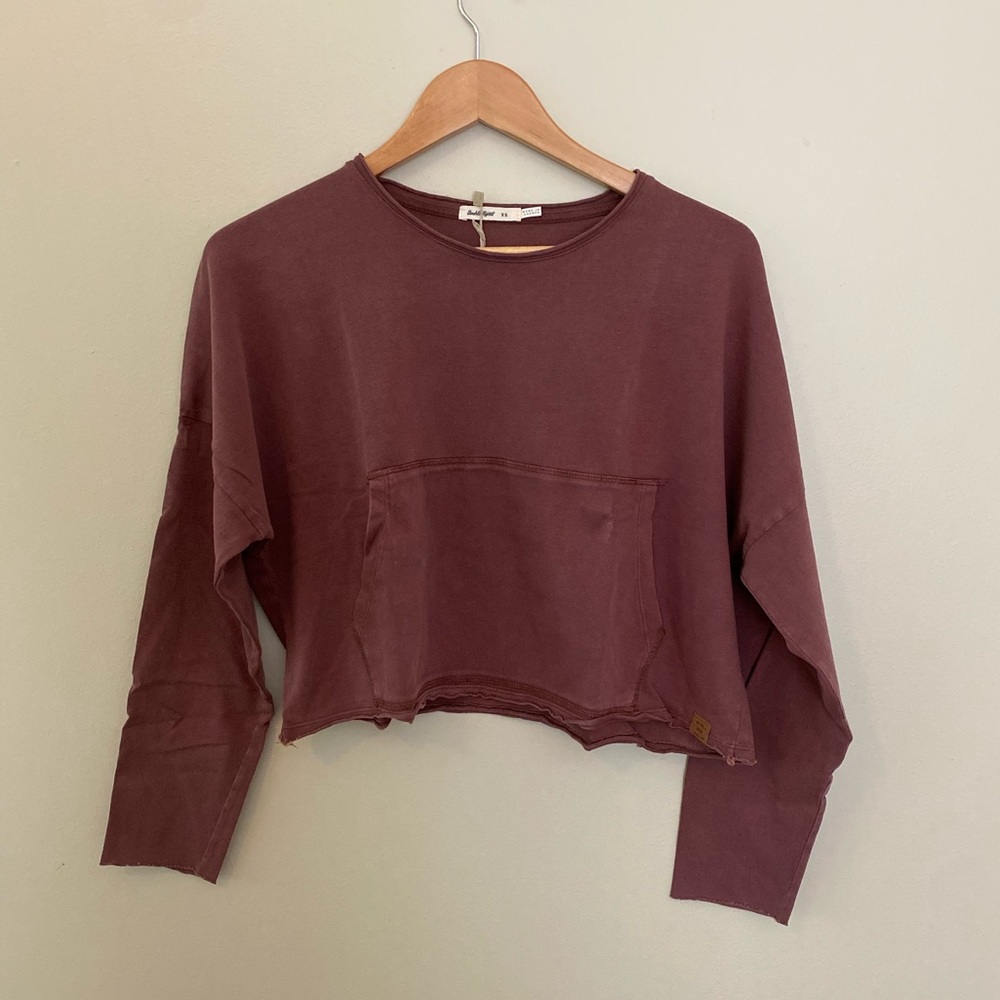Crop top sweater